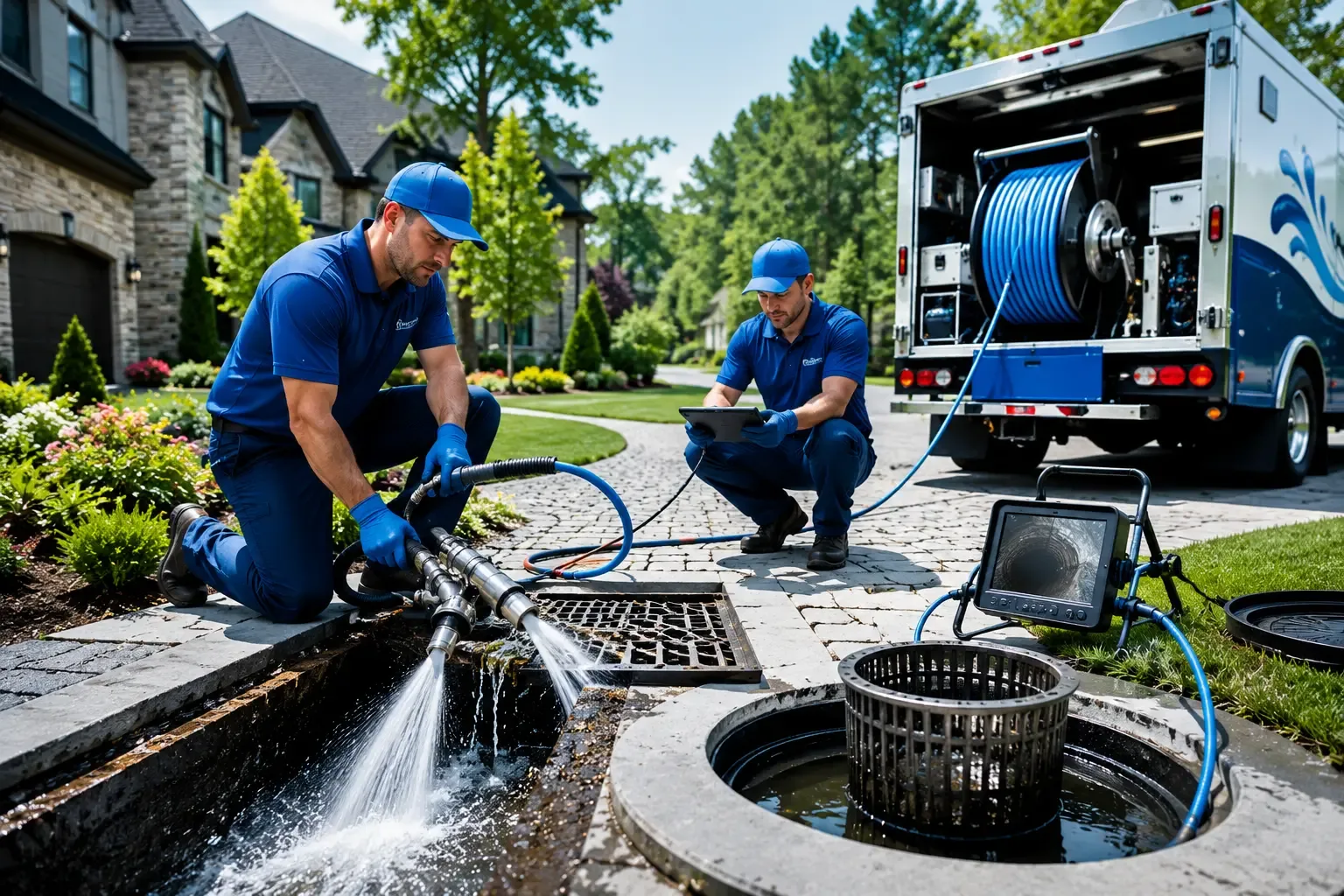 Local outdoor drain cleaning professionals in Brookfield, WI