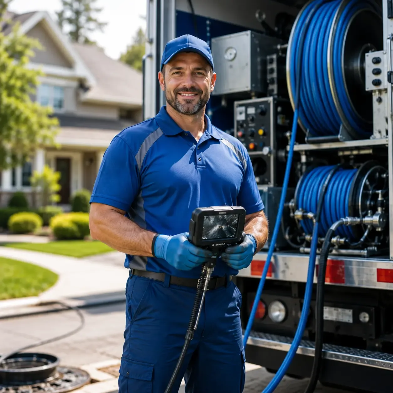 Local outdoor drain cleaning specialists in Brookfield, WI